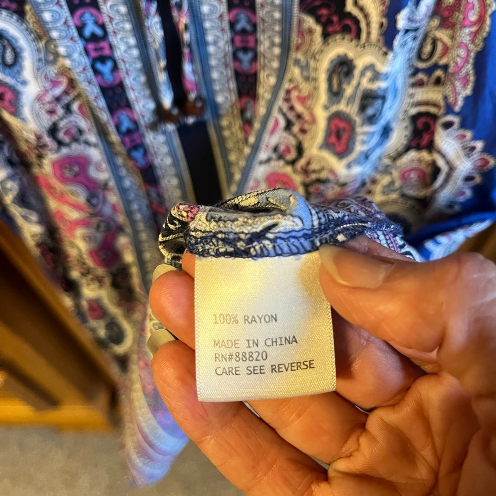 Rose & Rhyme Patterned shirt XS - Picture 6 of 8